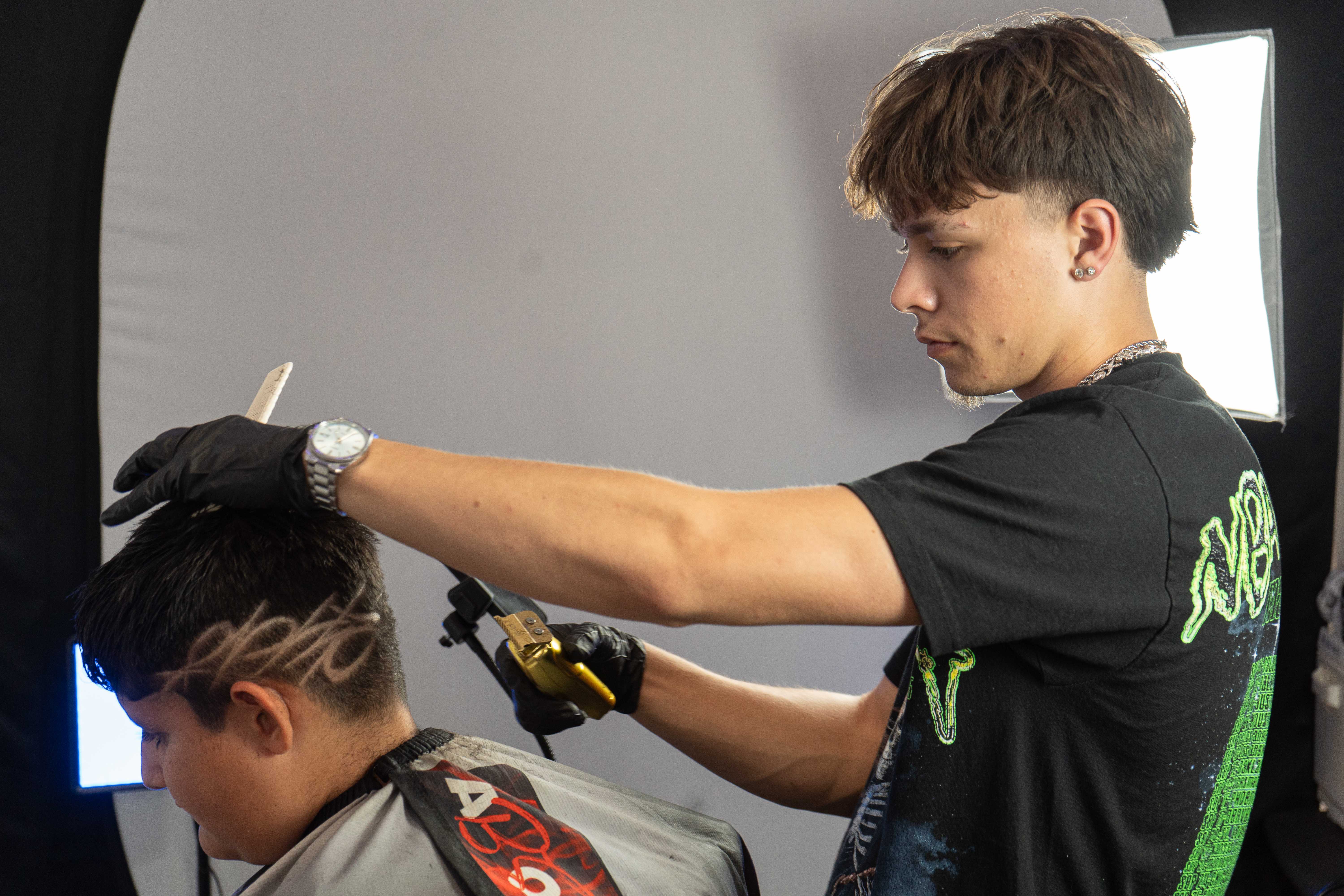 Chan — Barber Portrait